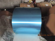 Blue / Golden Aluminium Fin Stock Strip 0.095MM Various Width For Air Conditioner