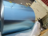Blue , Golden Epoxy , Hydrophilic Coated Aluminium  Fin Strip For Air Conditioner  0.145mm  Thickness