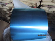Various Width Color Coated Aluminum Coil / 0.145 MM Blue Aluminum Coil Stock