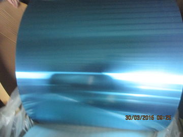 Alloy 3102 Blue Hydrophilic Film  Air Conditioner Aluminum Foil For Fin Stock In Heat Exchanger Coil , Evaporator Coil