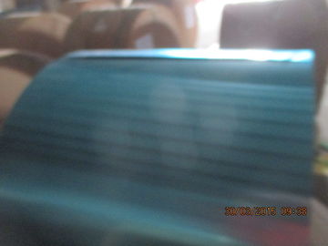 Colorful Aluminium Fin Stock 0.115MM Various Width For Air Conditioner